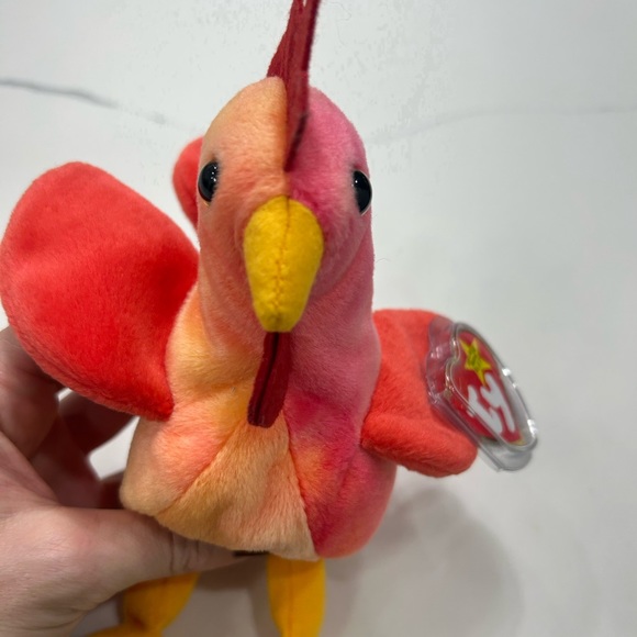 Rare Beanie Babie Strut with errors and tush stamp - Picture 2 of 6